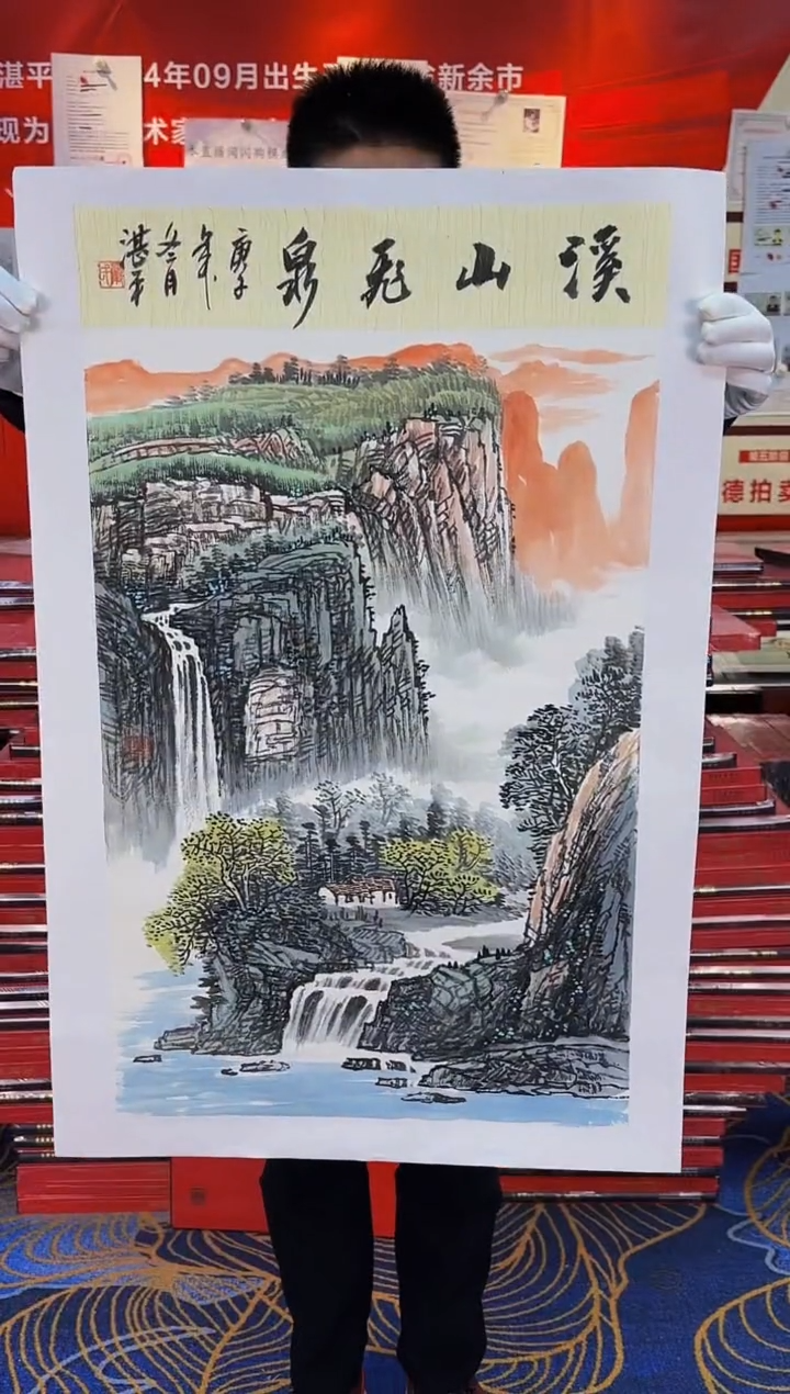 【闪购商品】国画手绘国画山水花鸟作品