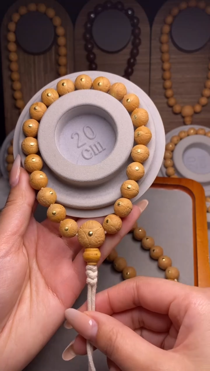 吊坠凤眼菩提12加铜钉