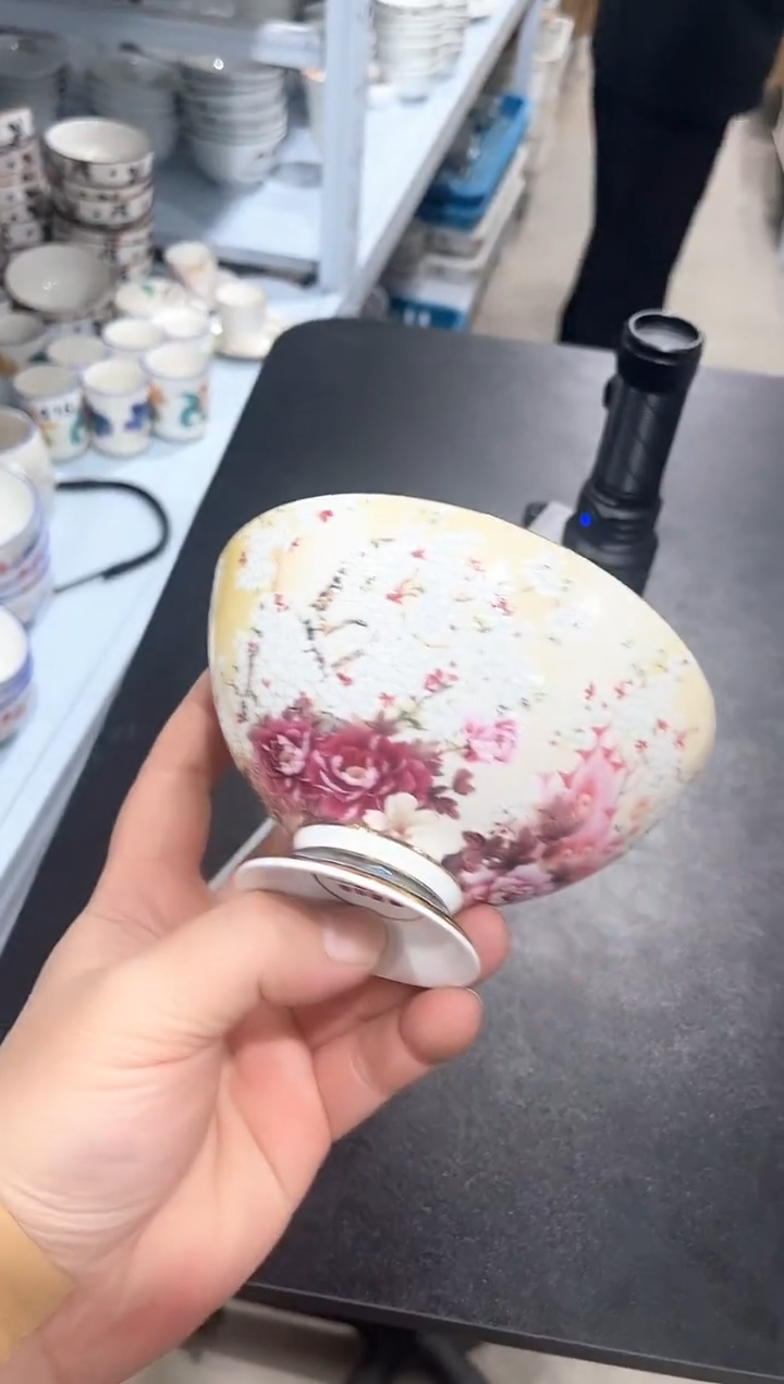 杯子骨瓷（简装）5寸碗一个
