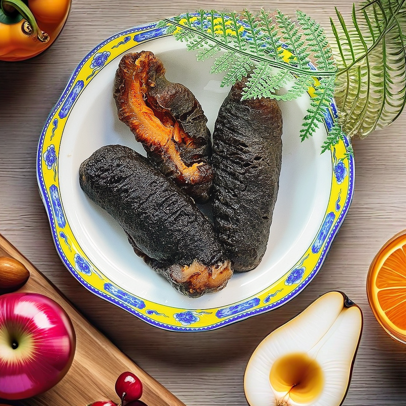 2包北极红参冰岛俄罗斯加拿大海参即食非辽参红极参