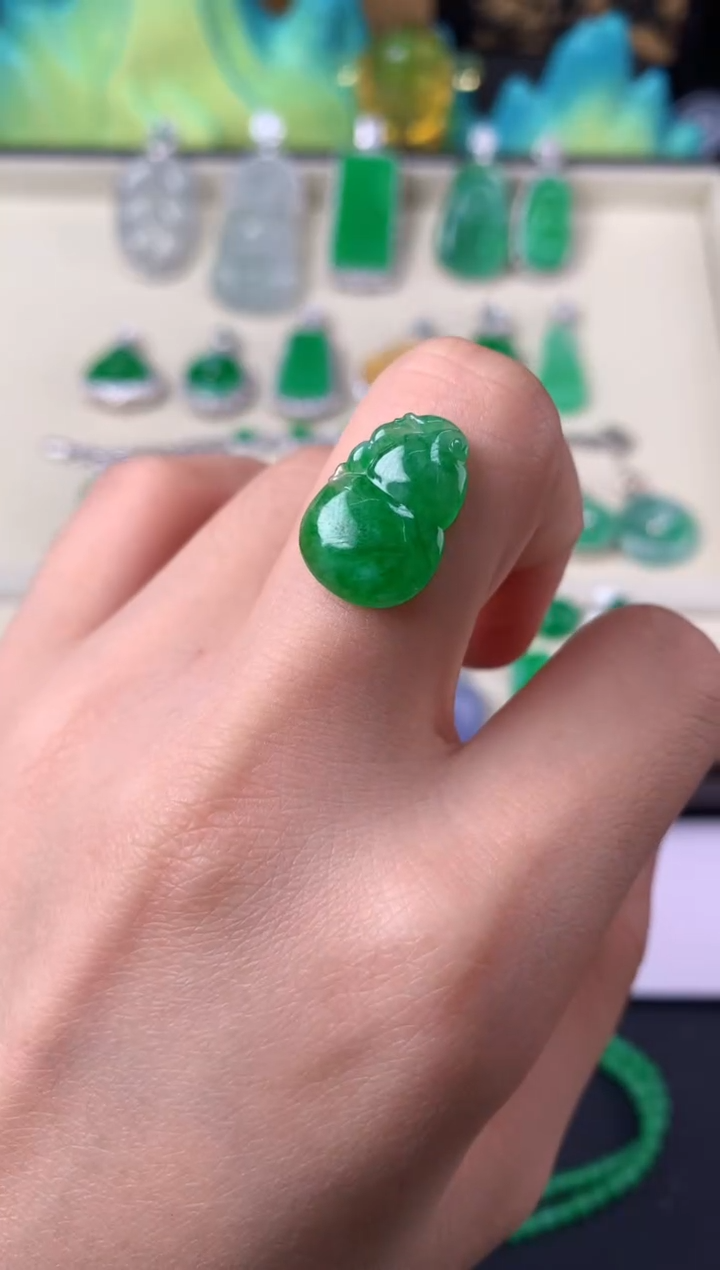 未镶嵌定制翡翠裸石（镶嵌定制）