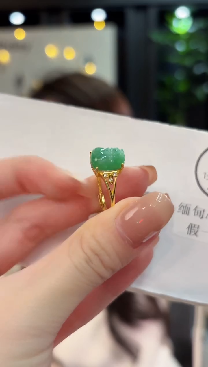 未镶嵌戒指翡翠缅甸A货/多样性发货/一件
