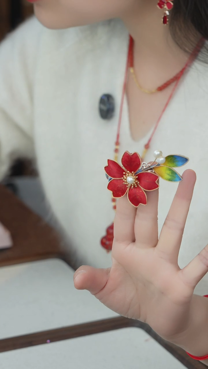 刺绣闪购纯手工非遗国风饰品