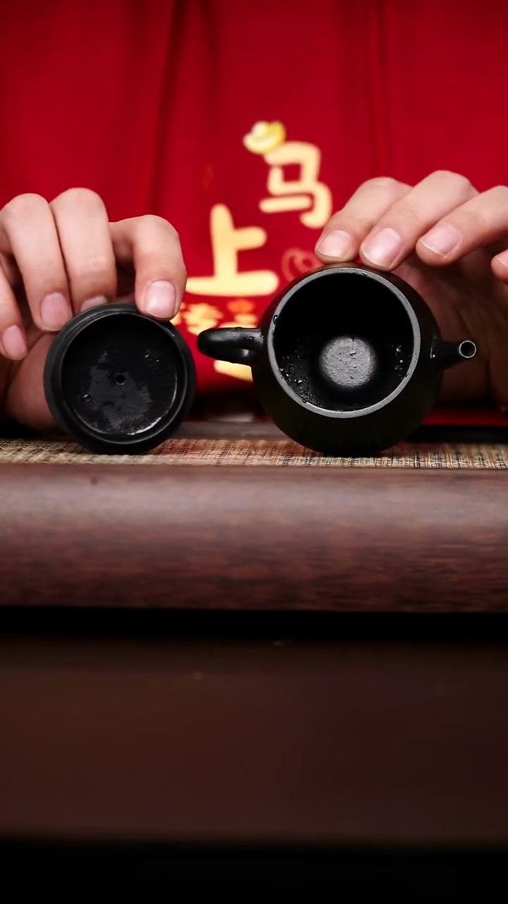 原矿手工本绿捂灰竹节高瓢120CC