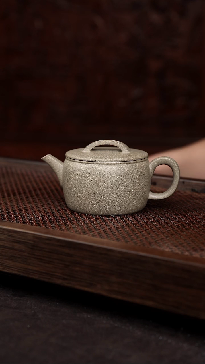 【闪购商品】紫砂茶壶青段折嘴汉瓦