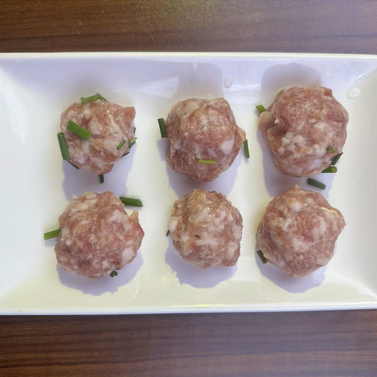 现剁肉丸