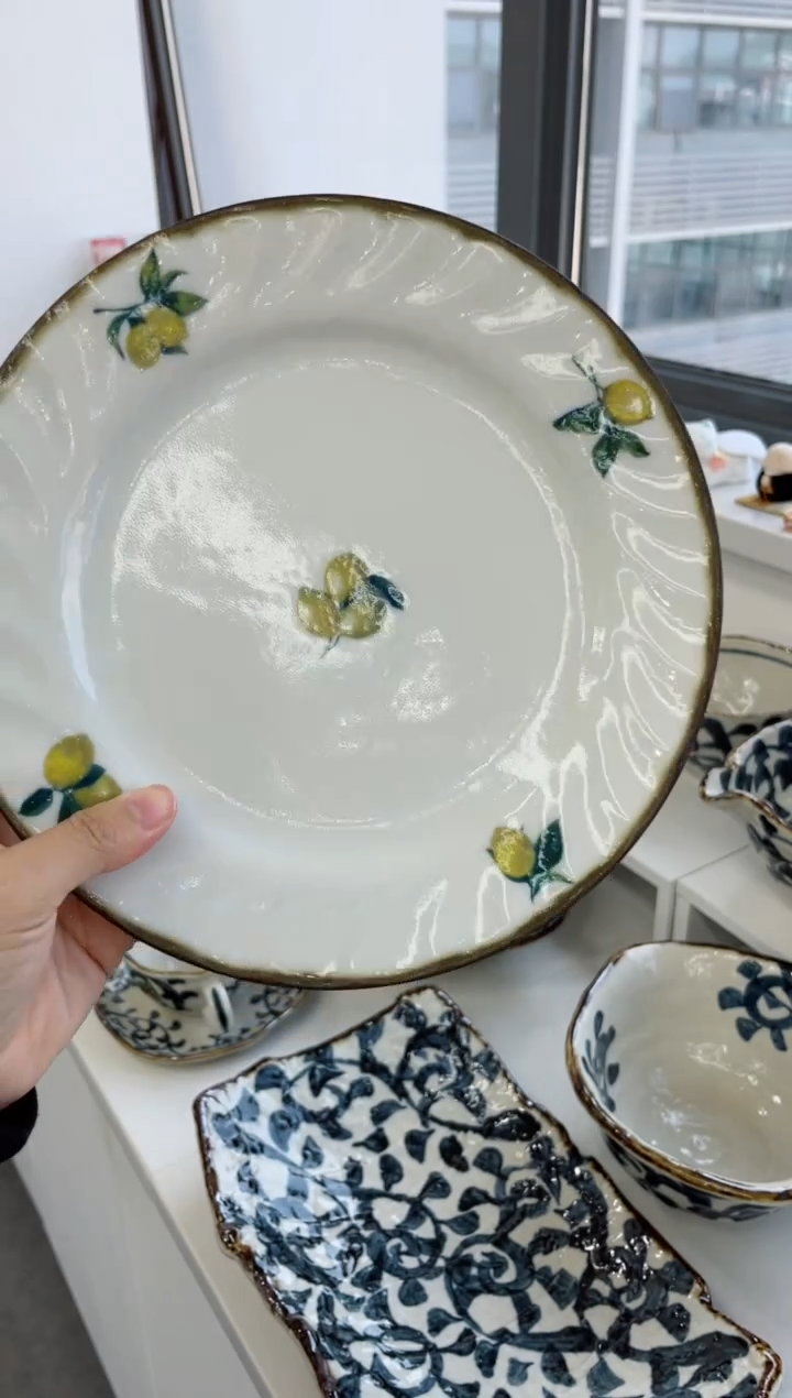 【闪购商品】瓷片福利夏日柠檬大平盘