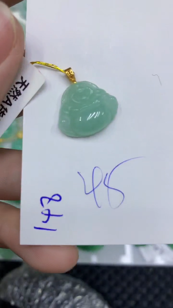 颈饰未镶嵌翡翠缅甸A货翡翠