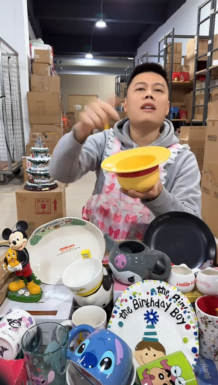 瓷片原盒海贼王草帽碗