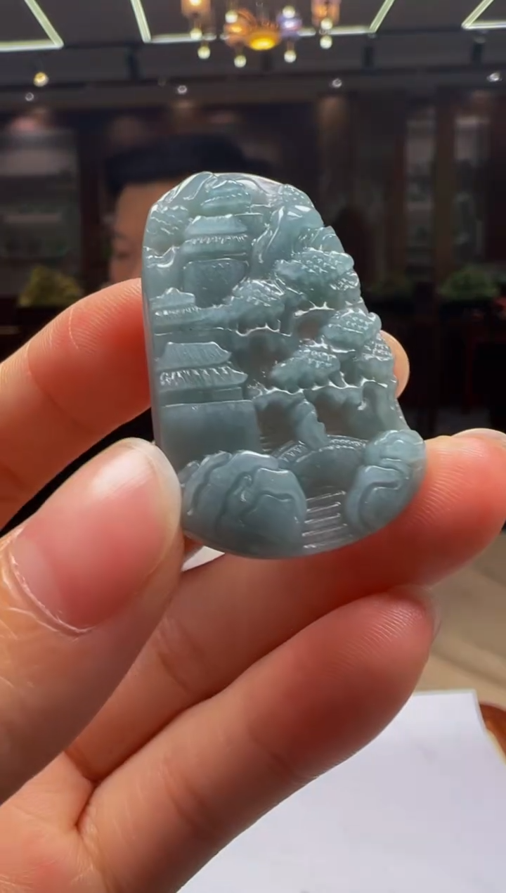 颈饰未镶嵌翡翠QY2025-11-18-2