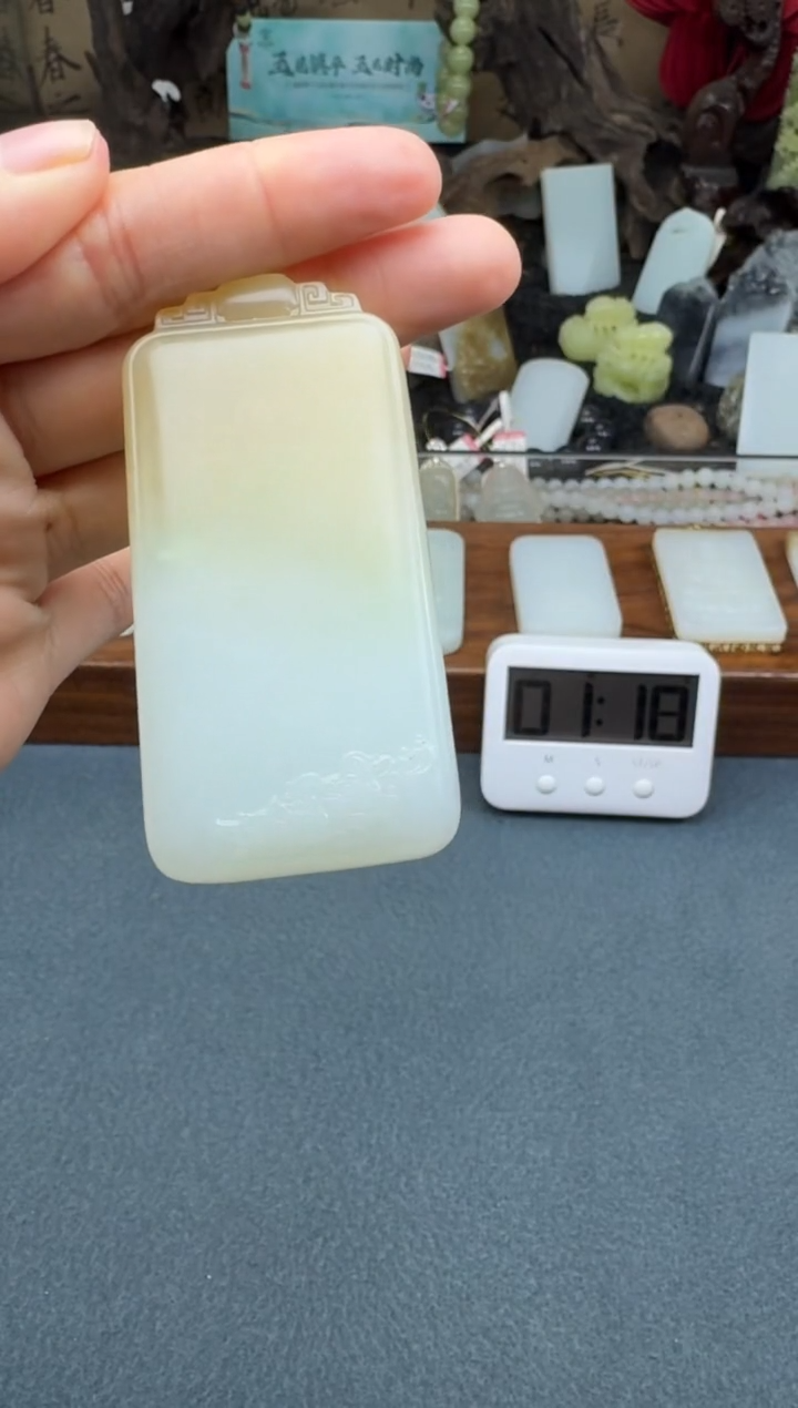 【闪购商品】和田玉颈饰未镶嵌开心