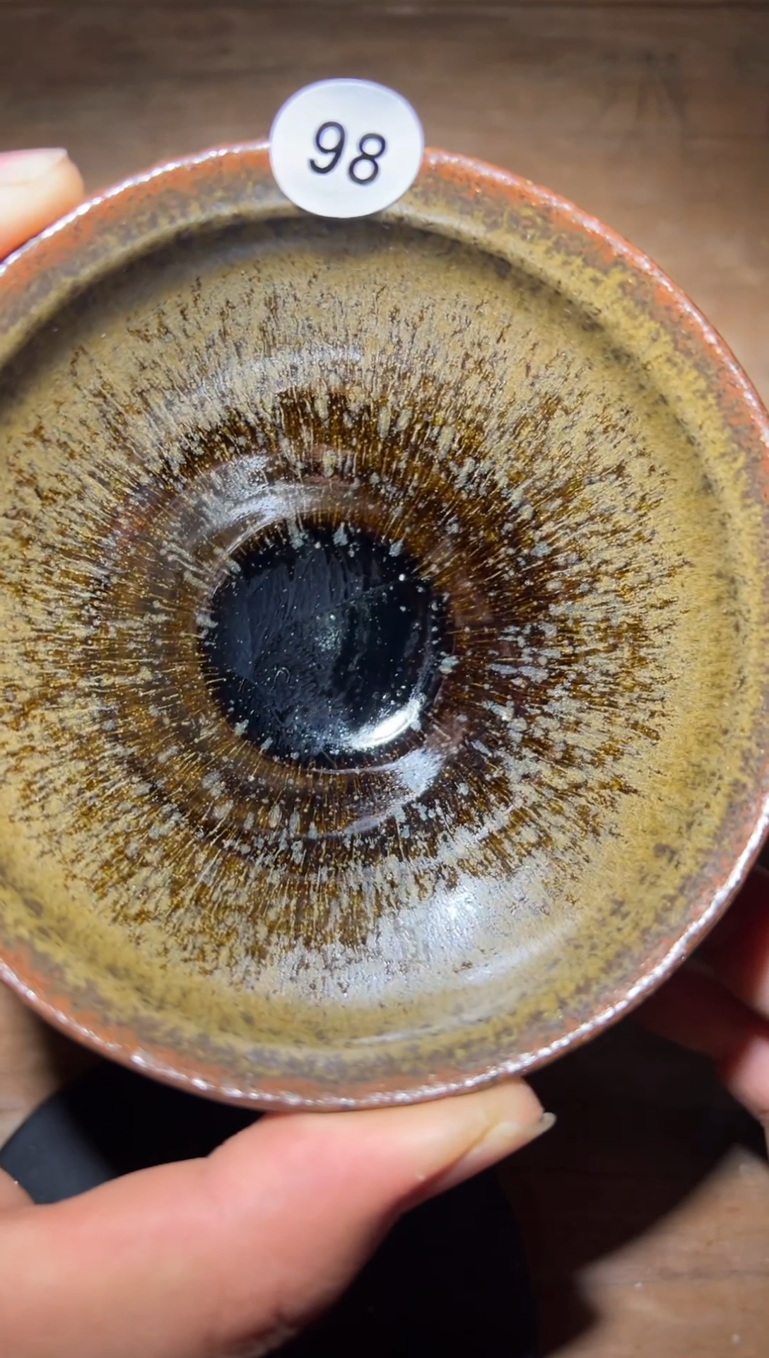 【闪购商品】茶盏老表精选柴烧98