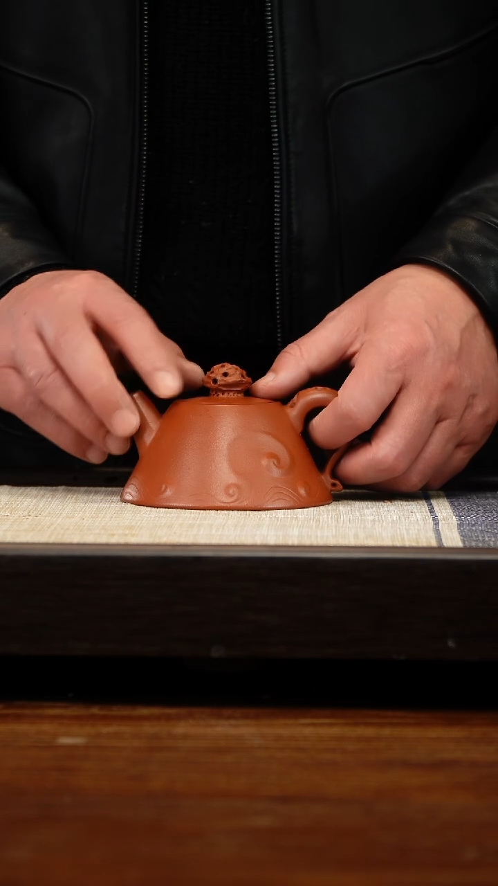 茶壶紫砂朱泥惊涛