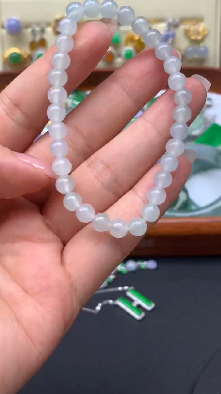 【闪购商品】翡翠手串未镶嵌86-天然翡翠