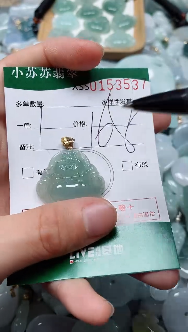 翡翠未镶嵌颈饰闪购商品0153537