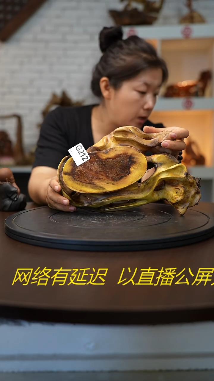 木木雕款用****8云南黑黄檀根艺摆台