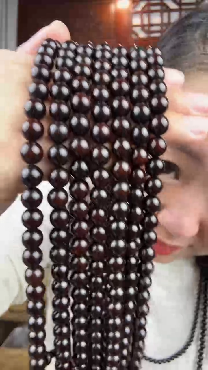 檀香紫檀（小叶紫檀）小叶紫檀卡0.8长串