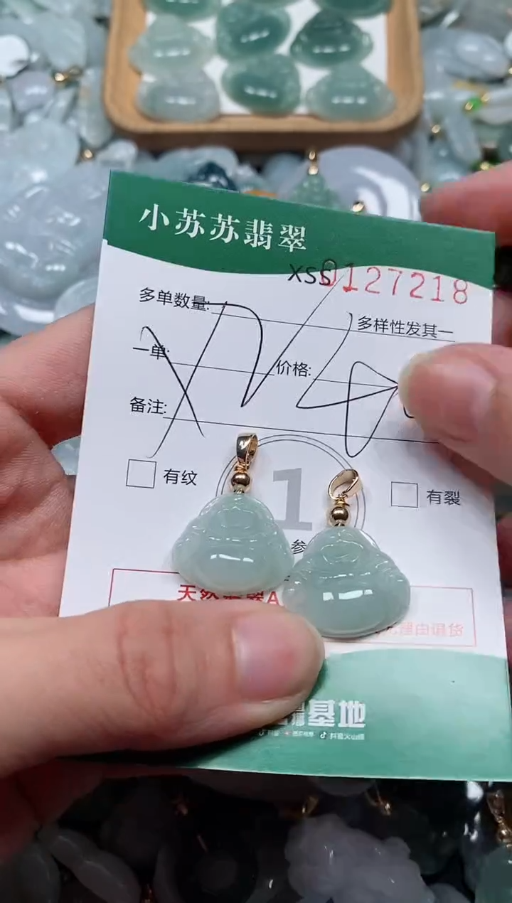 【闪购商品】翡翠颈饰未镶嵌闪购商品0127218