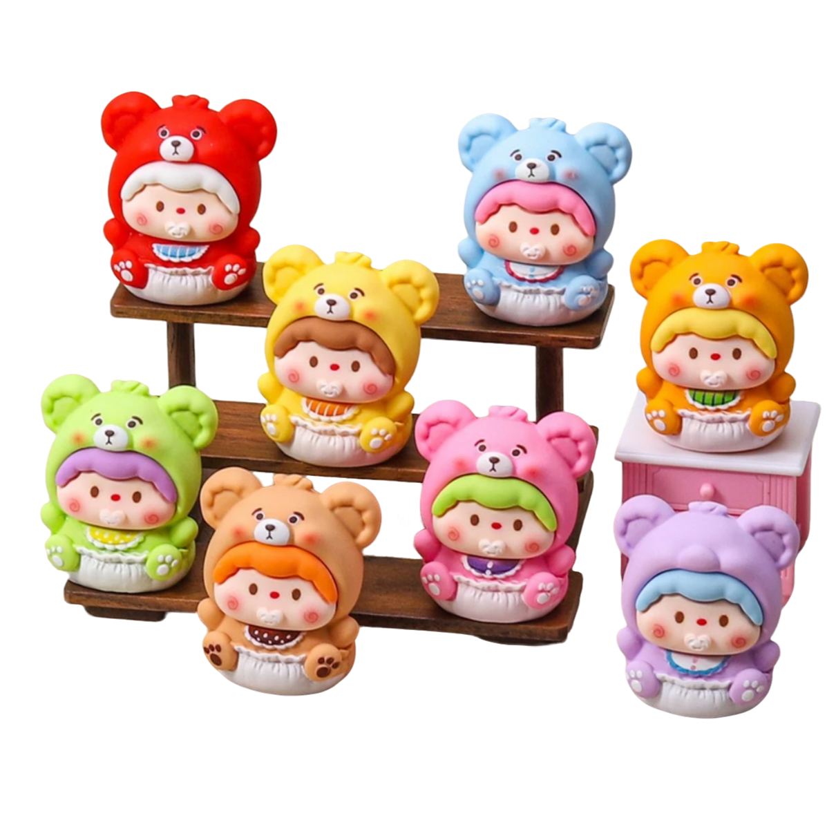 【尿不湿都尿湿的】小崽崽手感漆萌粒diy摆件