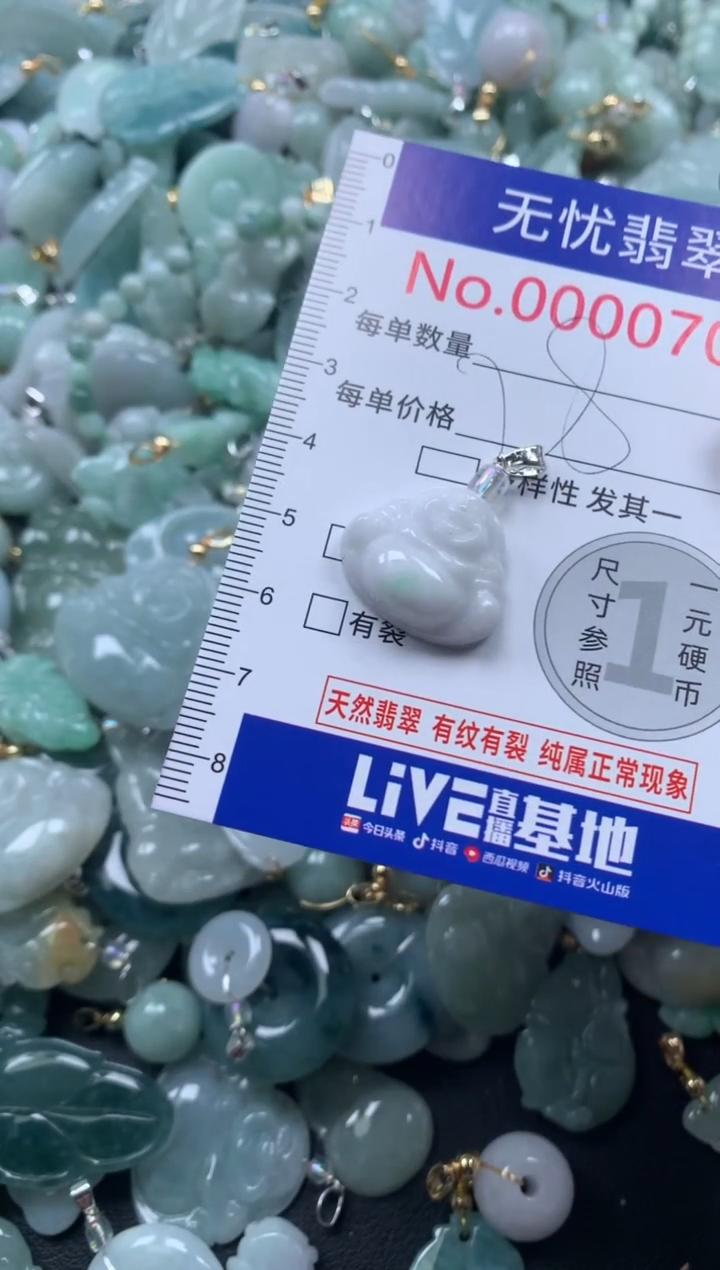 颈饰未镶嵌翡翠700