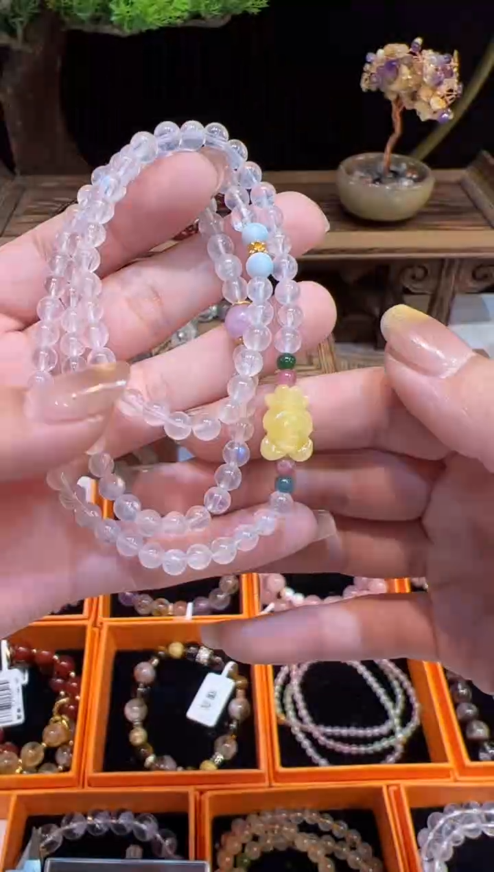 【闪购商品】长石手链未镶嵌@@手饰