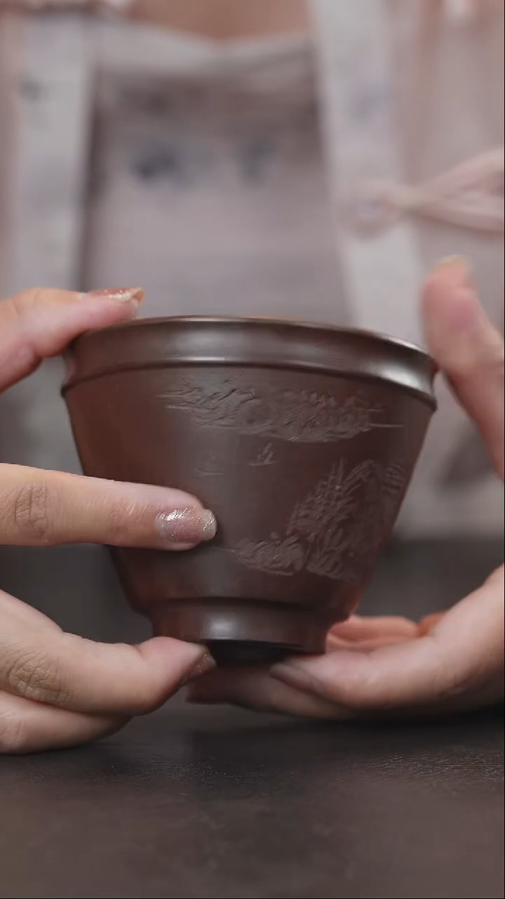茶杯紫砂紫砂主人杯