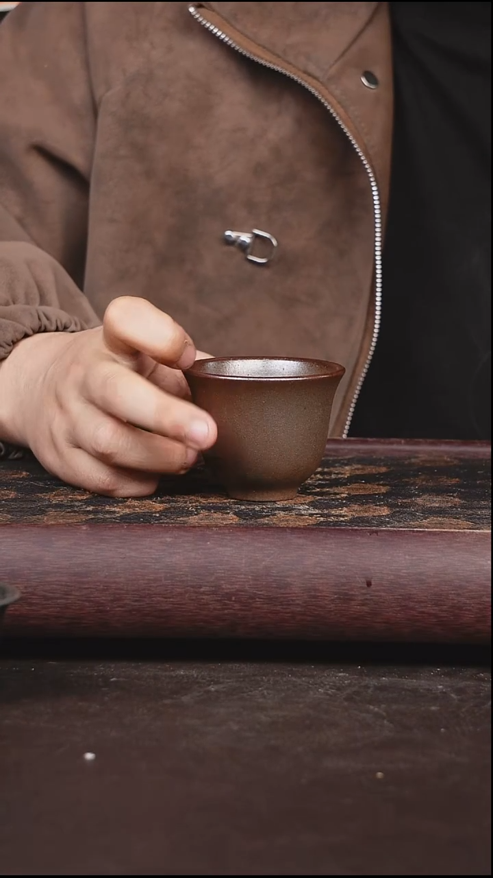 茶壶紫砂柴烧 杯