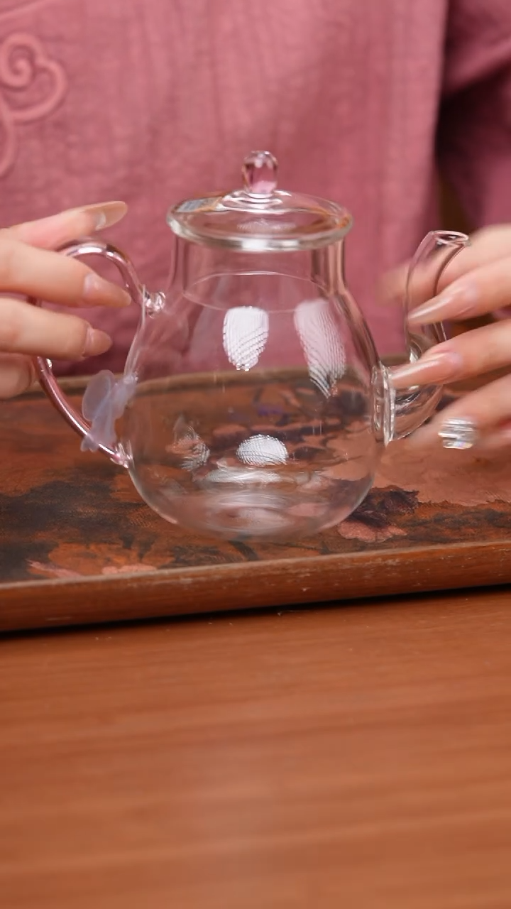 【闪购商品】禾器/晶彩云仕壶/浅粉色/定制版