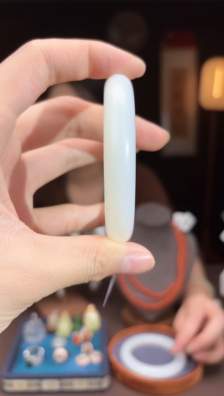 【闪购商品】和田玉y24【手镯56mm】未镶嵌-