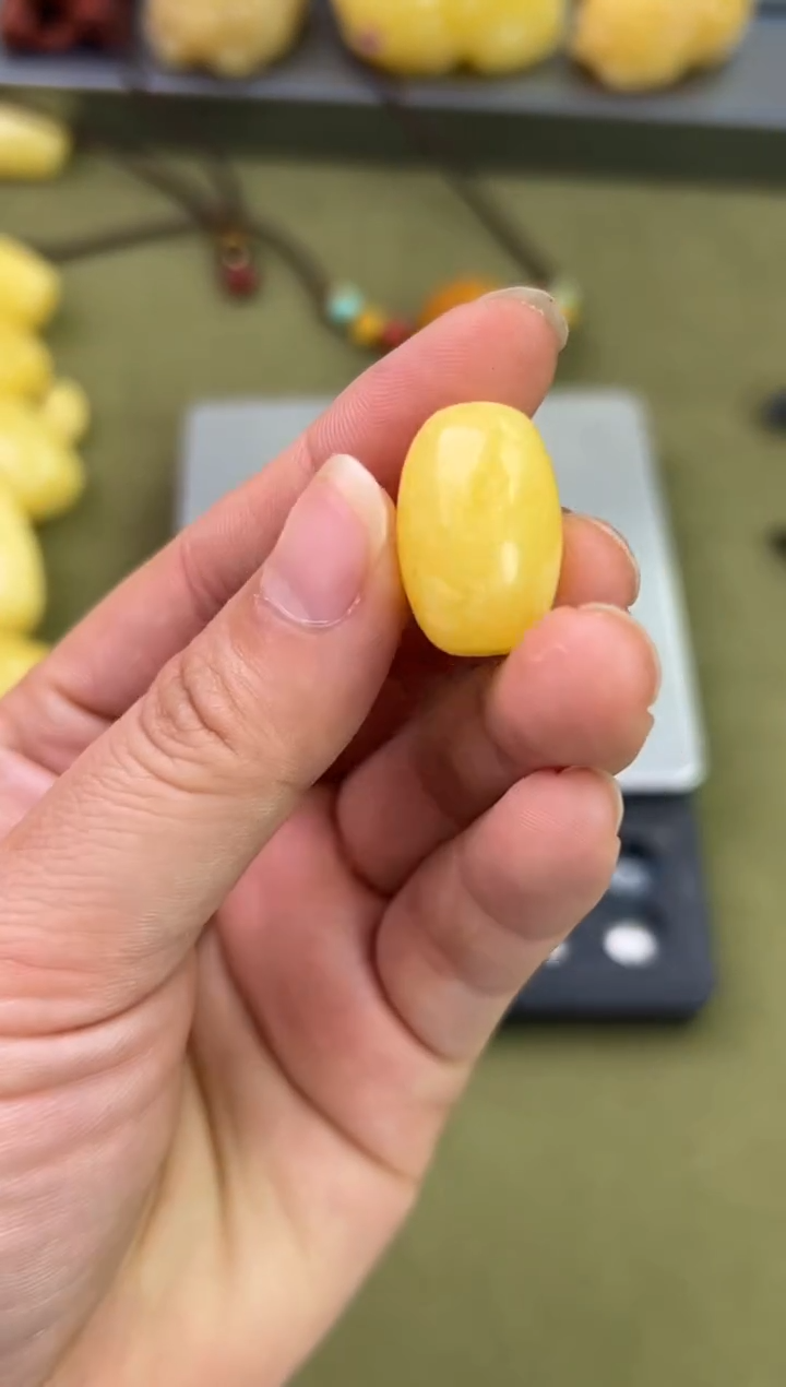 裸石琥珀未镶嵌琥珀蜜蜡吊坠