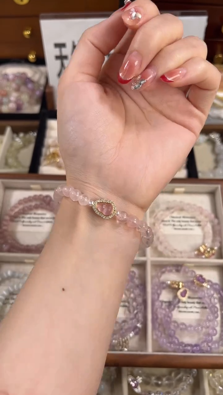 未镶嵌手串水晶           