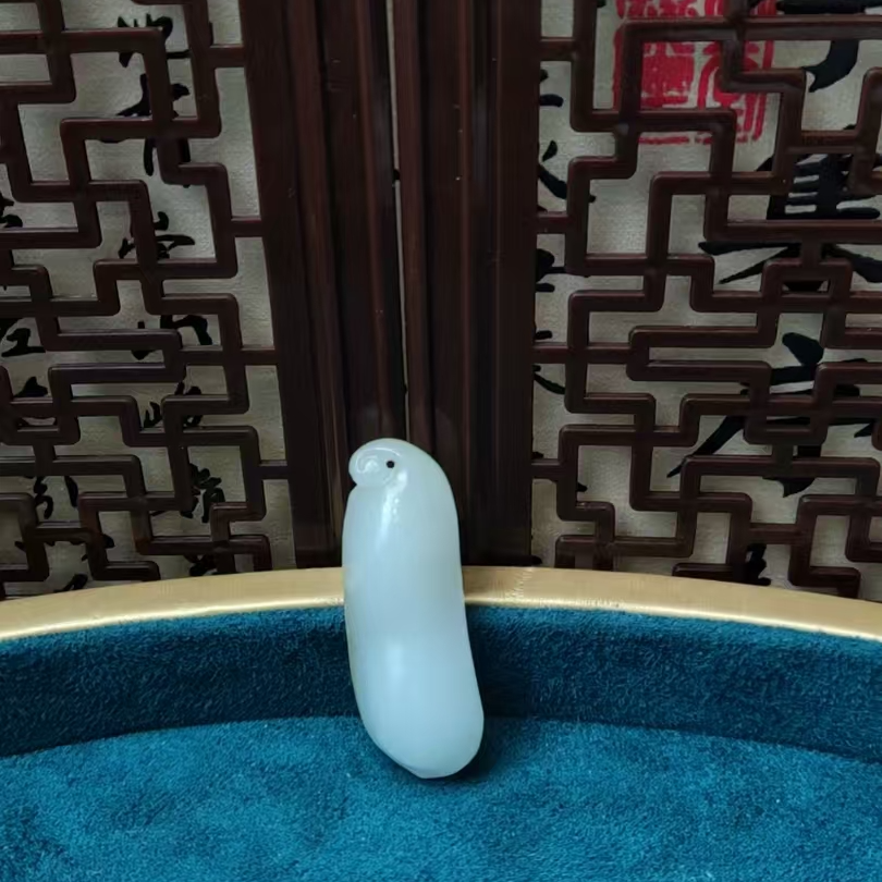 和田玉-----花生吊坠