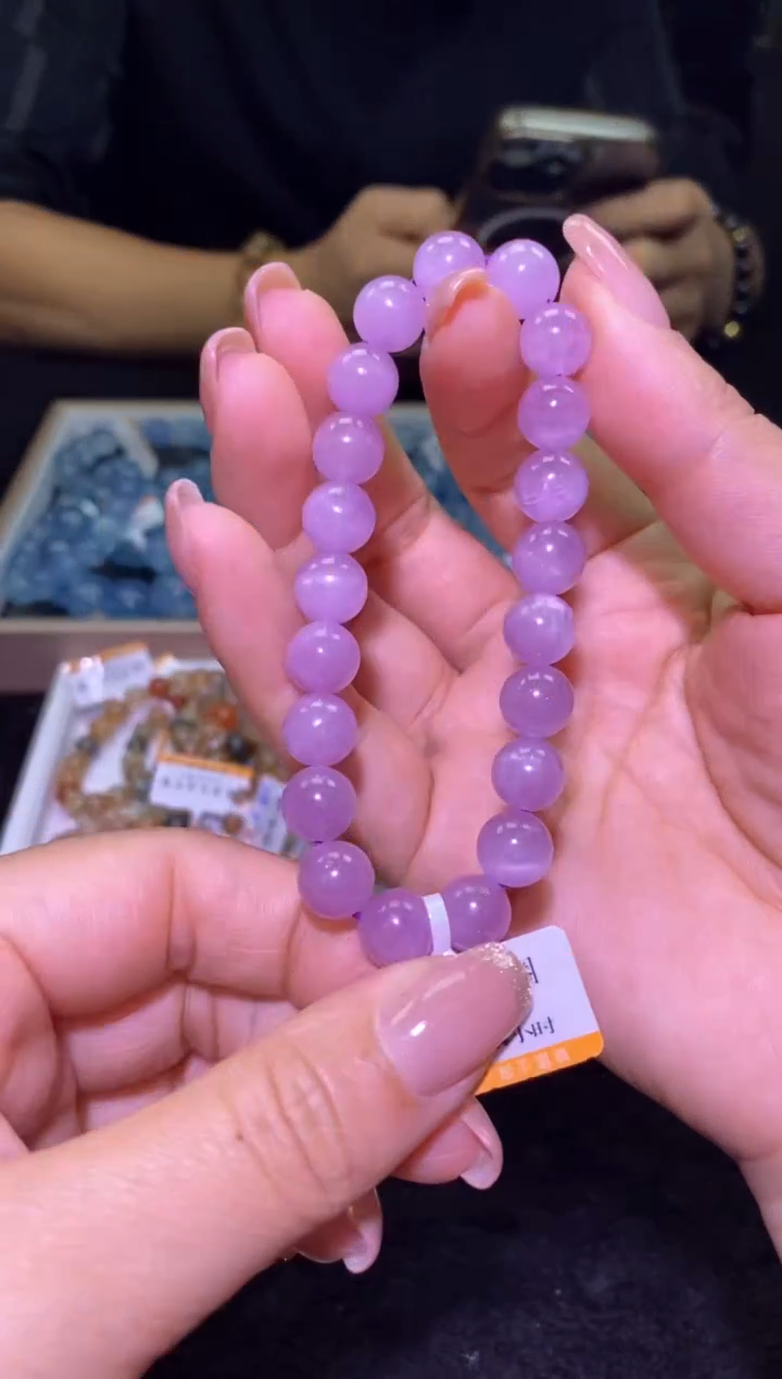 未镶嵌锂辉石单圈毕业级紫锂辉-A31-多样性发其一