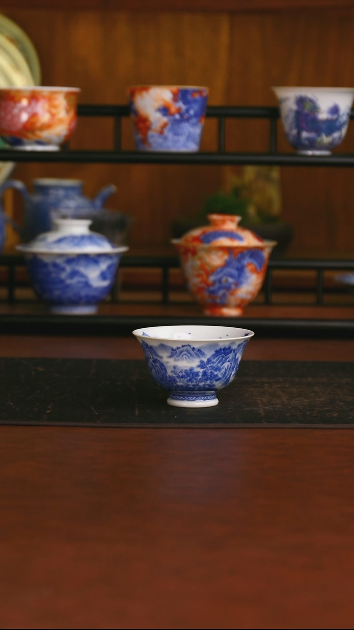 景德镇手工手绘的11