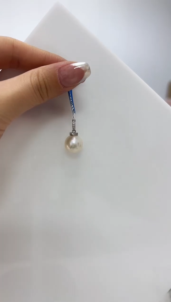 【闪购商品】淡水珍珠DA银S925镶嵌吊坠 B639