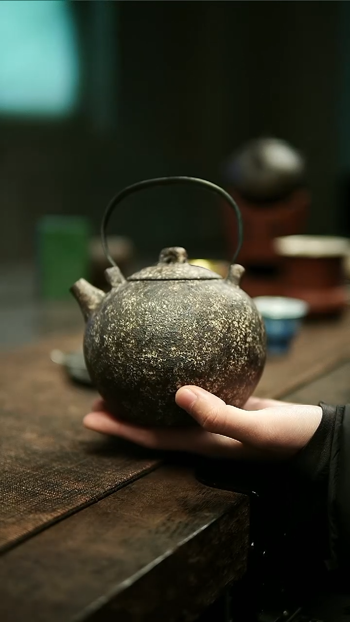 【闪购商品】松风赤贫提梁煮水壶1111111