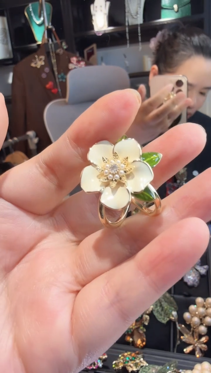 仿水晶合金高货 捡漏 丝巾扣