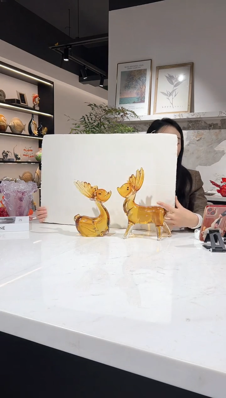 【闪购商品】琉璃梅花鹿