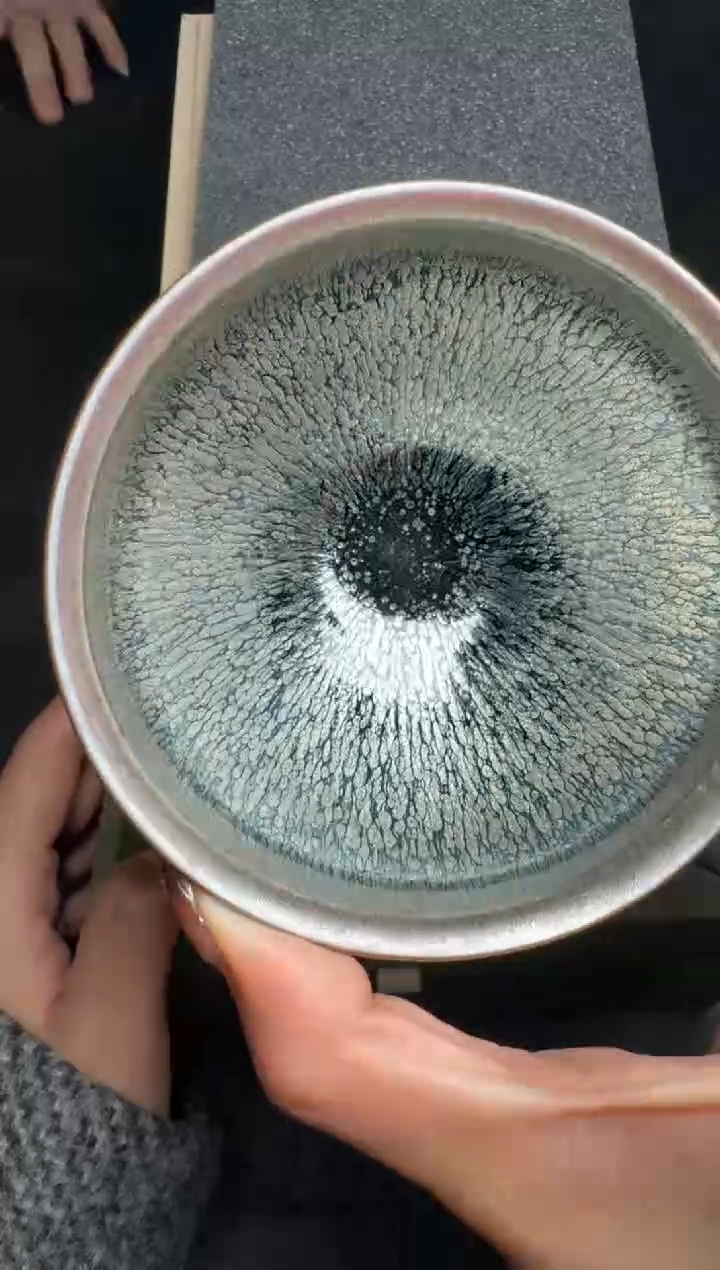【闪购商品】茶盏许杰银油滴盏56