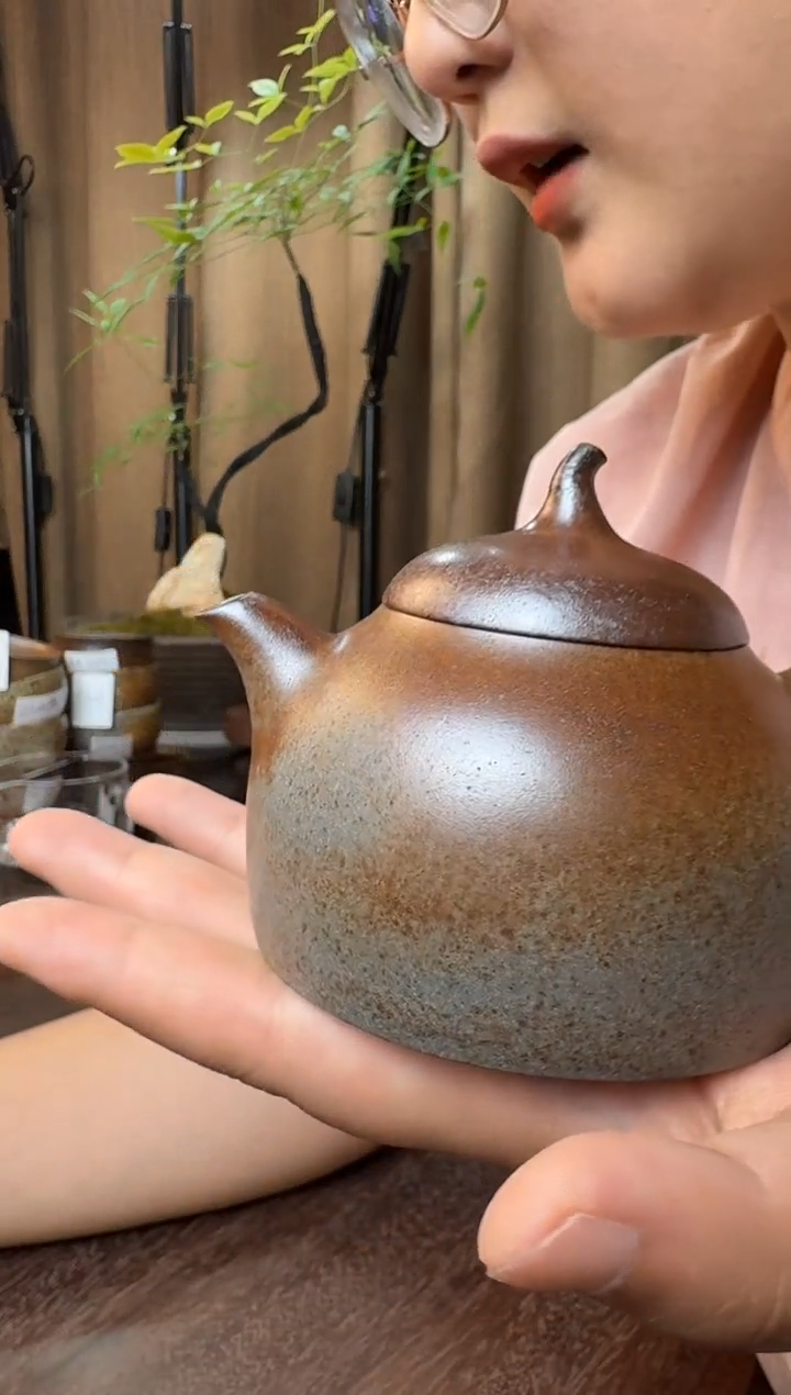 仙瓢壶（柴窑烧制-半手工制作）