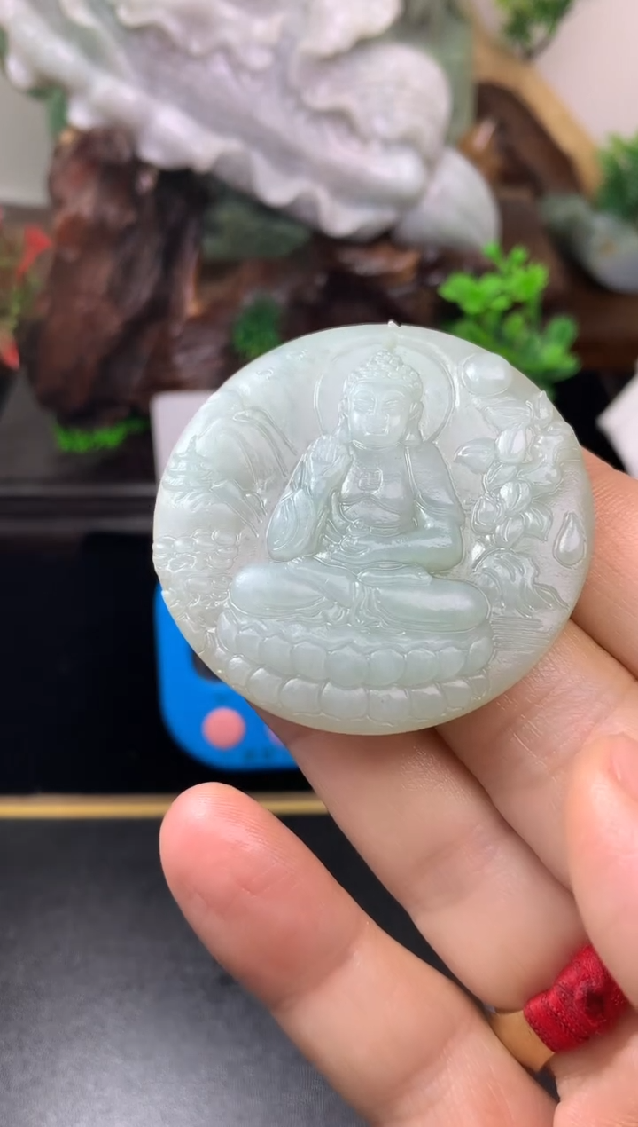 颈饰未镶嵌翡翠十****3挂件