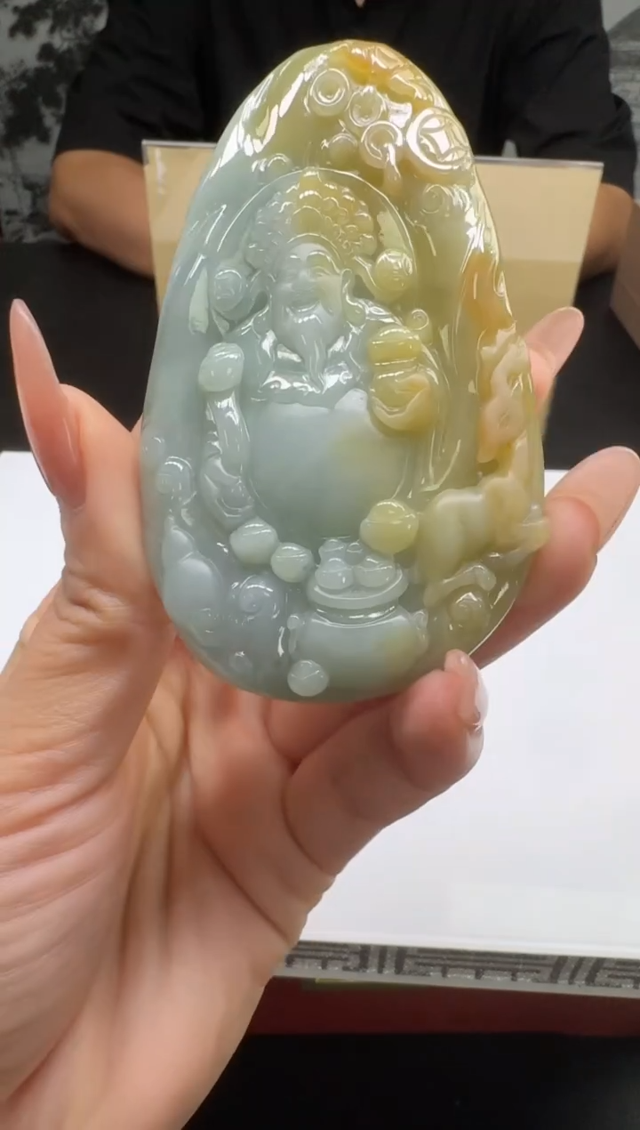 颈饰未镶嵌翡翠34711