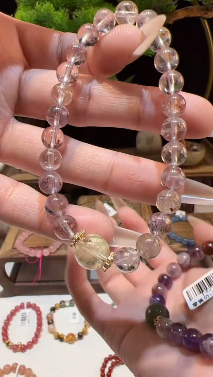【闪购商品】水晶手绳未镶嵌@@手饰