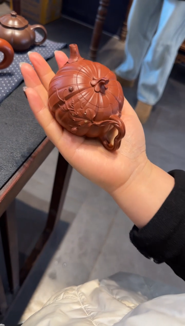 【闪购商品】紫砂茶壶南瓜 姐夫