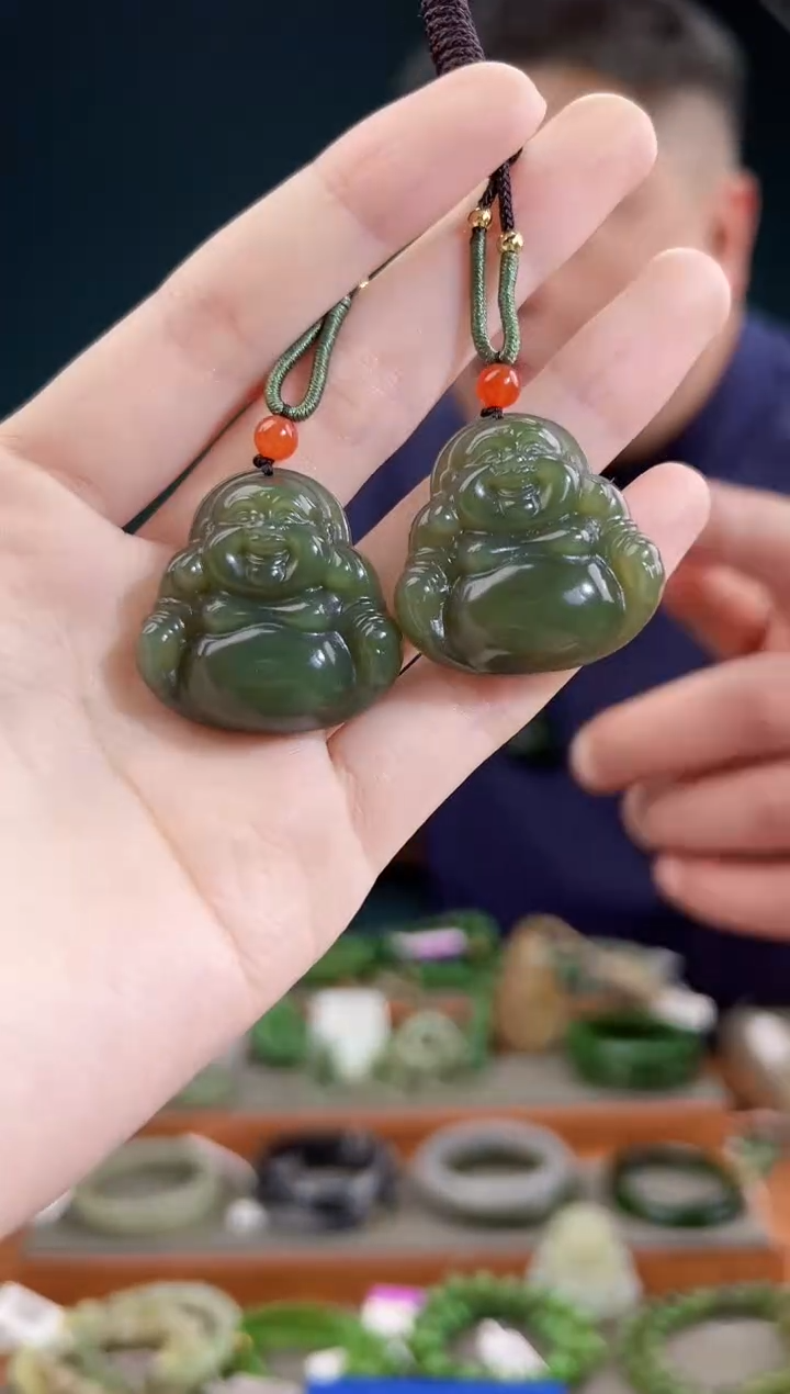 颈饰未镶嵌和田玉多样性发货 拍一单发一个