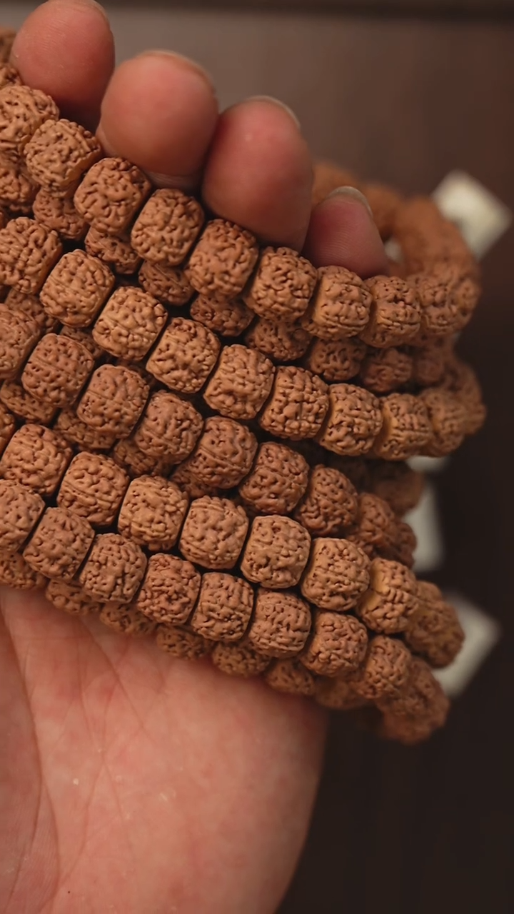 手串金刚菩提S17麦穗龙藏式单圈