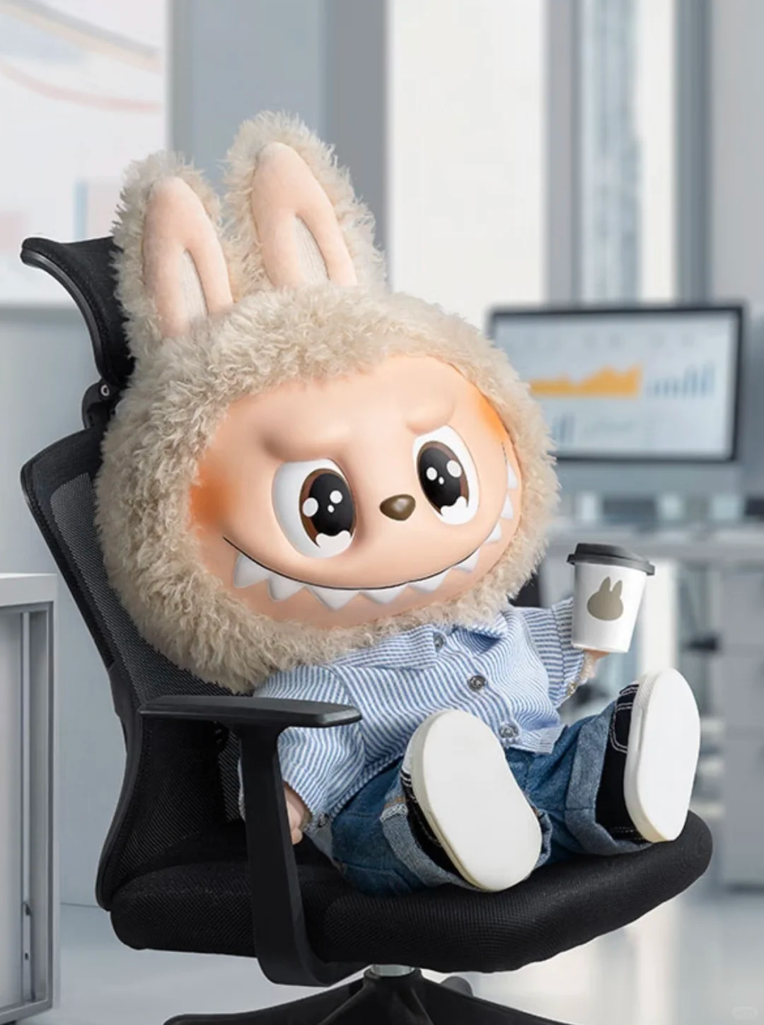 大夏日搪胶毛绒潮玩手办