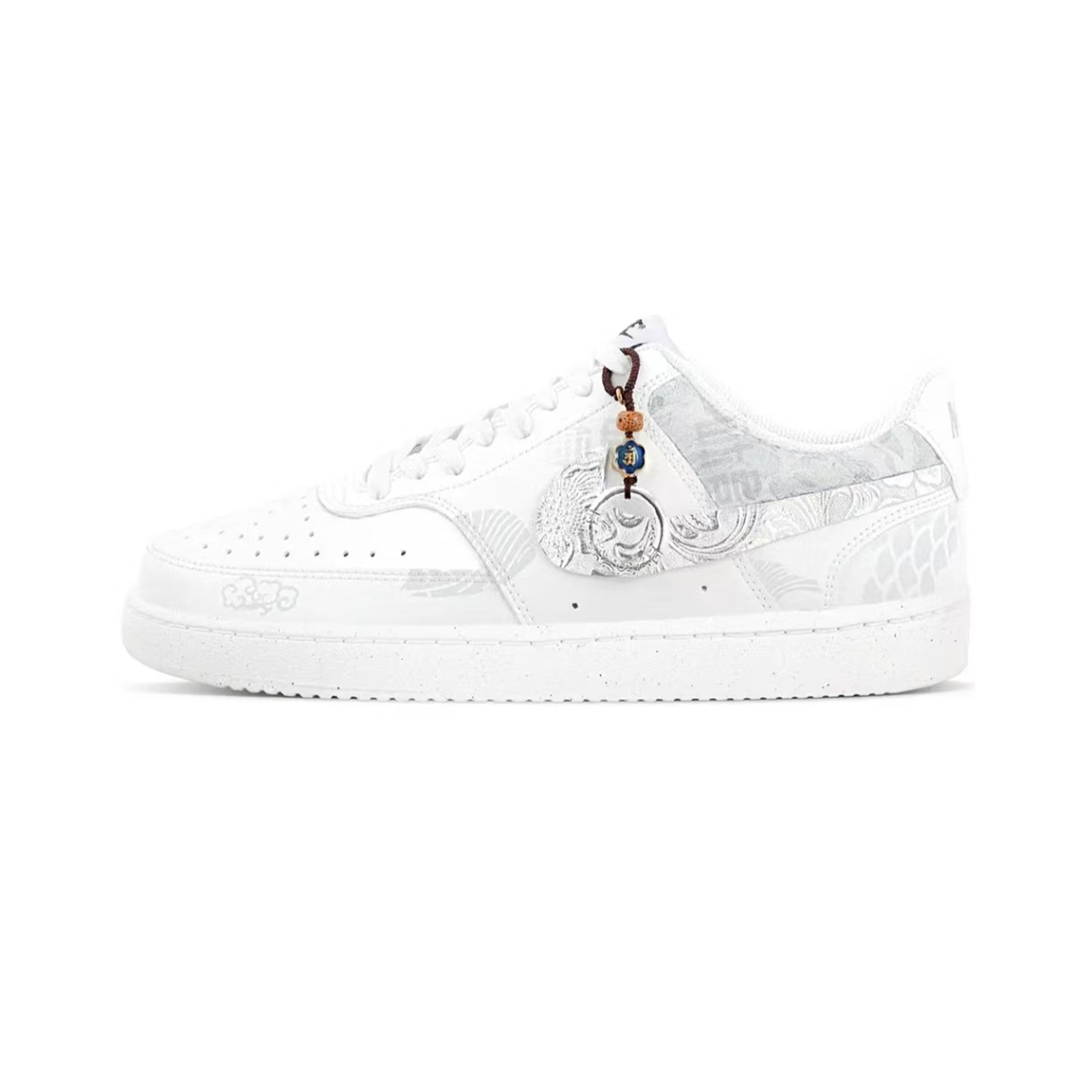 定制球鞋Nike/耐克CourtVision云烟梦泽 国风百搭 低帮 板鞋 男款