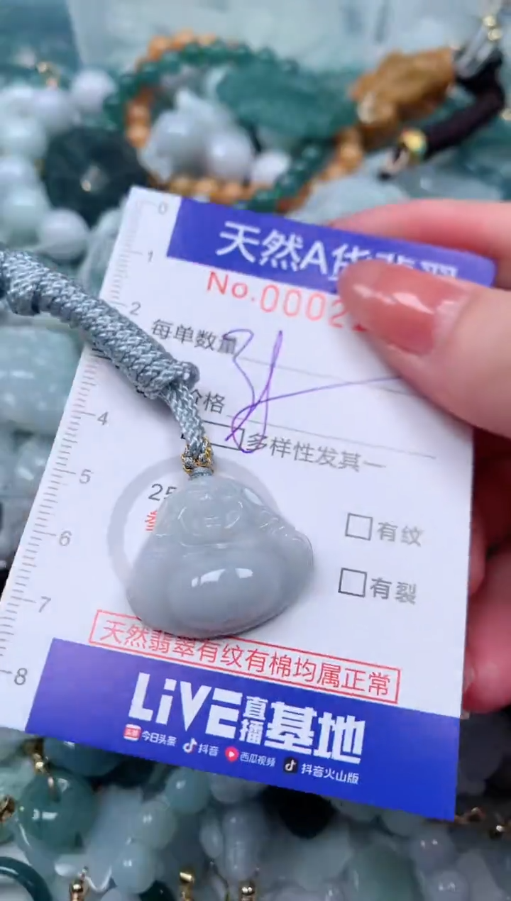 【闪购商品】翡翠颈饰未镶嵌00002198