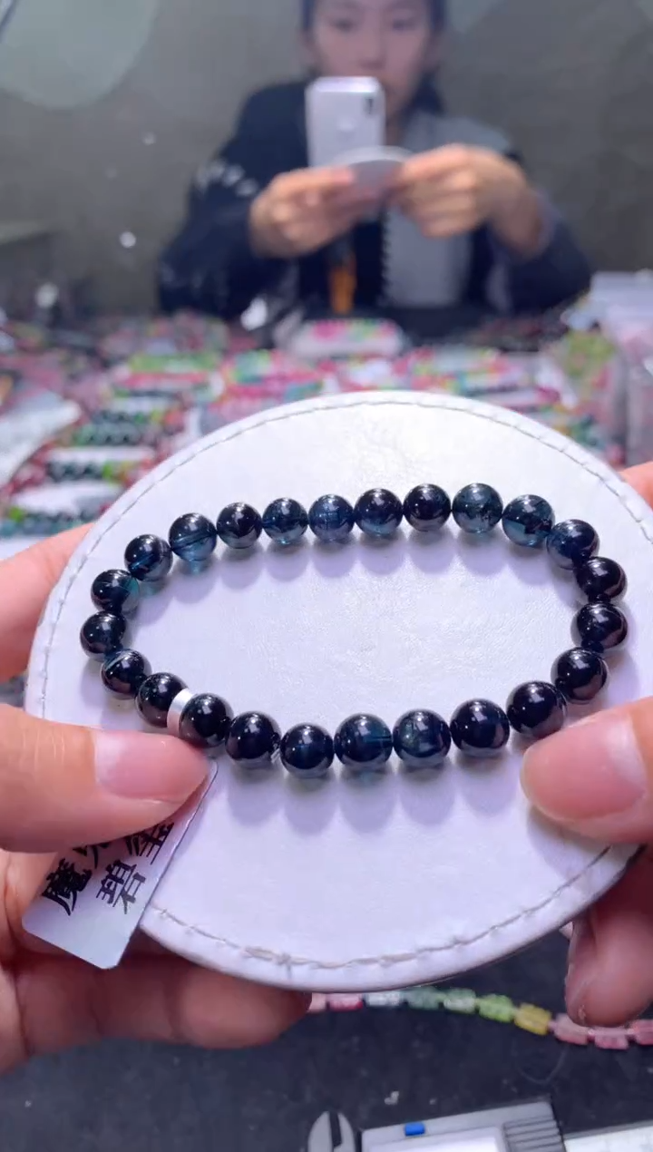 未镶嵌手串碧玺A109【天然碧玺】